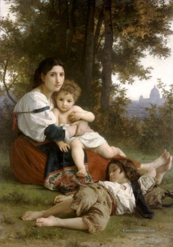 William Adolphe Bouguereau Werke - Le repos Realismus William Adolphe Bouguereau